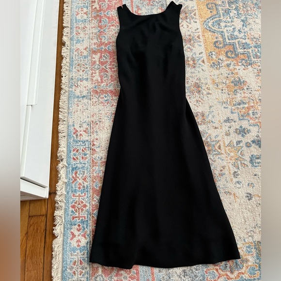 Chaps Dresses & Skirts - Chaps slinky strappy long black party dress